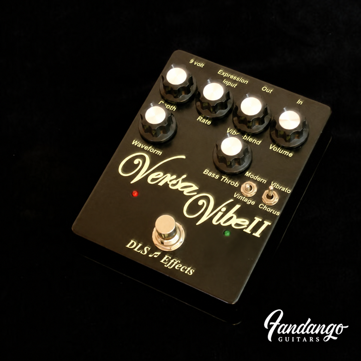 DLS Effects Versa Vibe II analog optical Uni-Vibe chorus and vibrato pedal