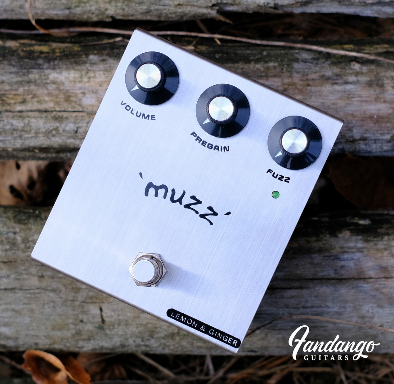 Lemon & Ginger Muzz BC183A fuzz pedal handmade by Eigo Matsuo in Tokyo