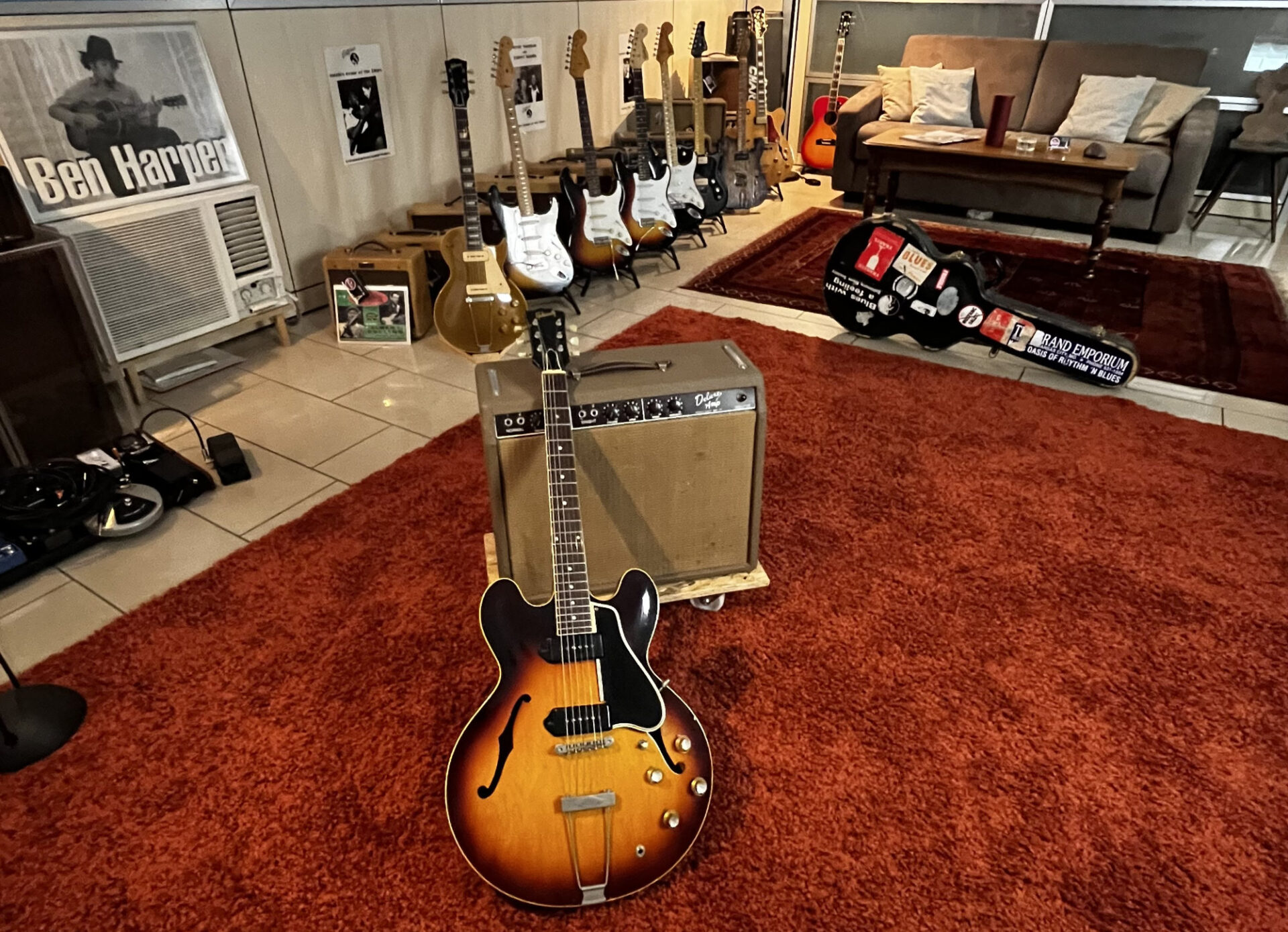 Showroom Fandango Guitars Lugano 2000